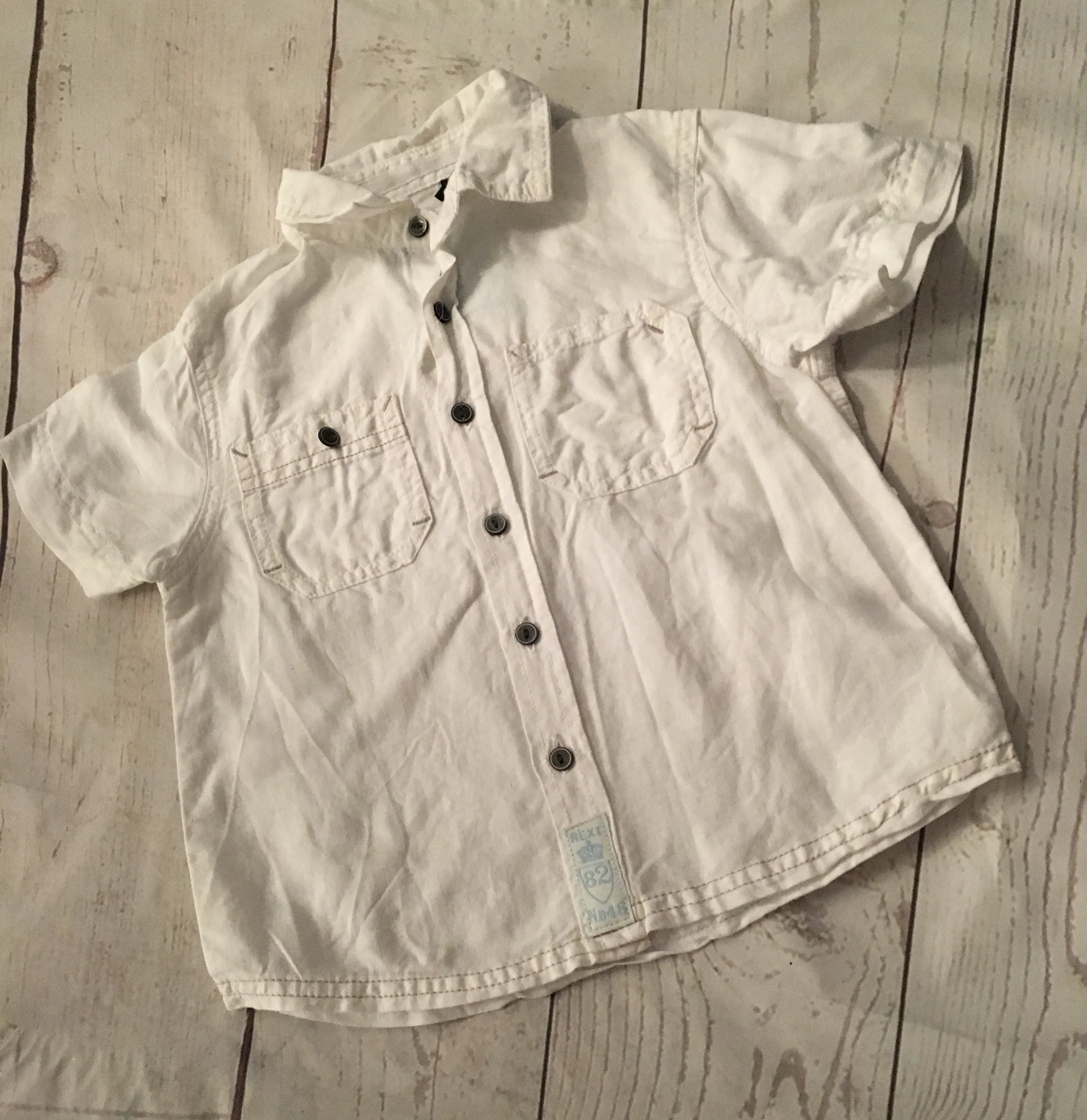 18-24 Months Linen Blend Shirt