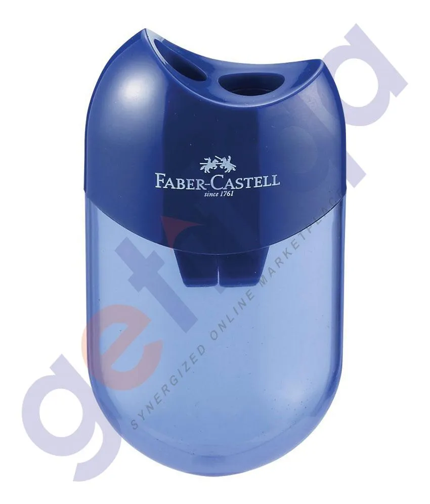 2 HOLE SHARPENER FCC183597 BY FABER CASTELL