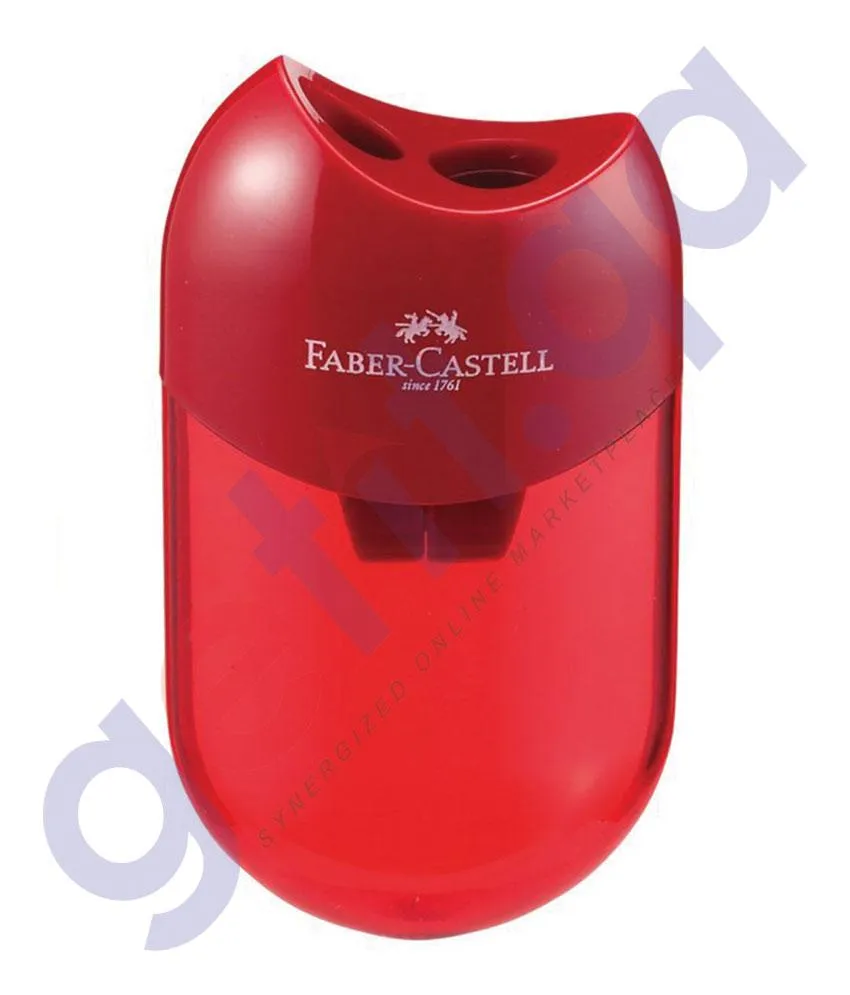 2 HOLE SHARPENER FCC183597 BY FABER CASTELL