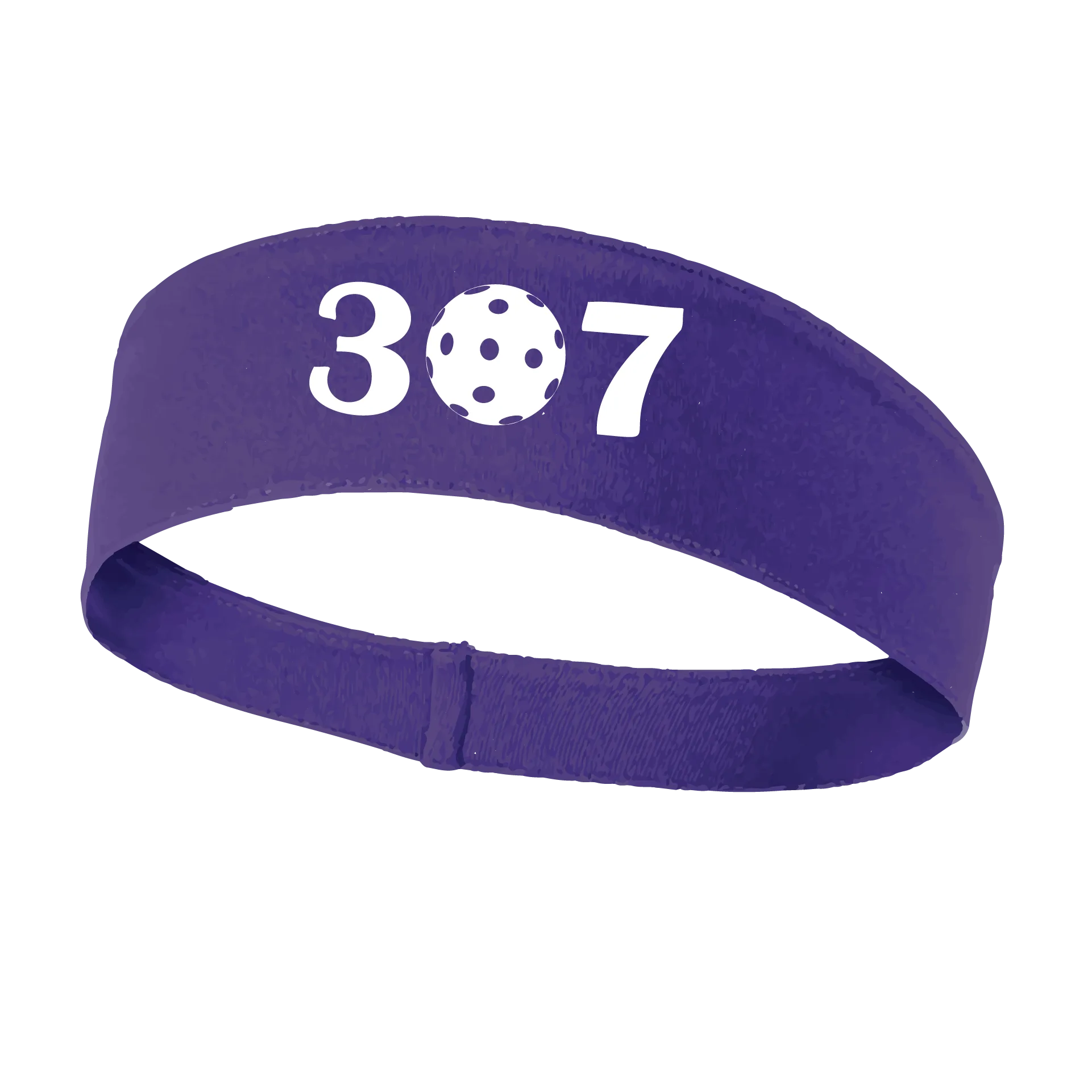 307 Wyoming Pickleball Club | Pickleball Headband | 100% Polyester