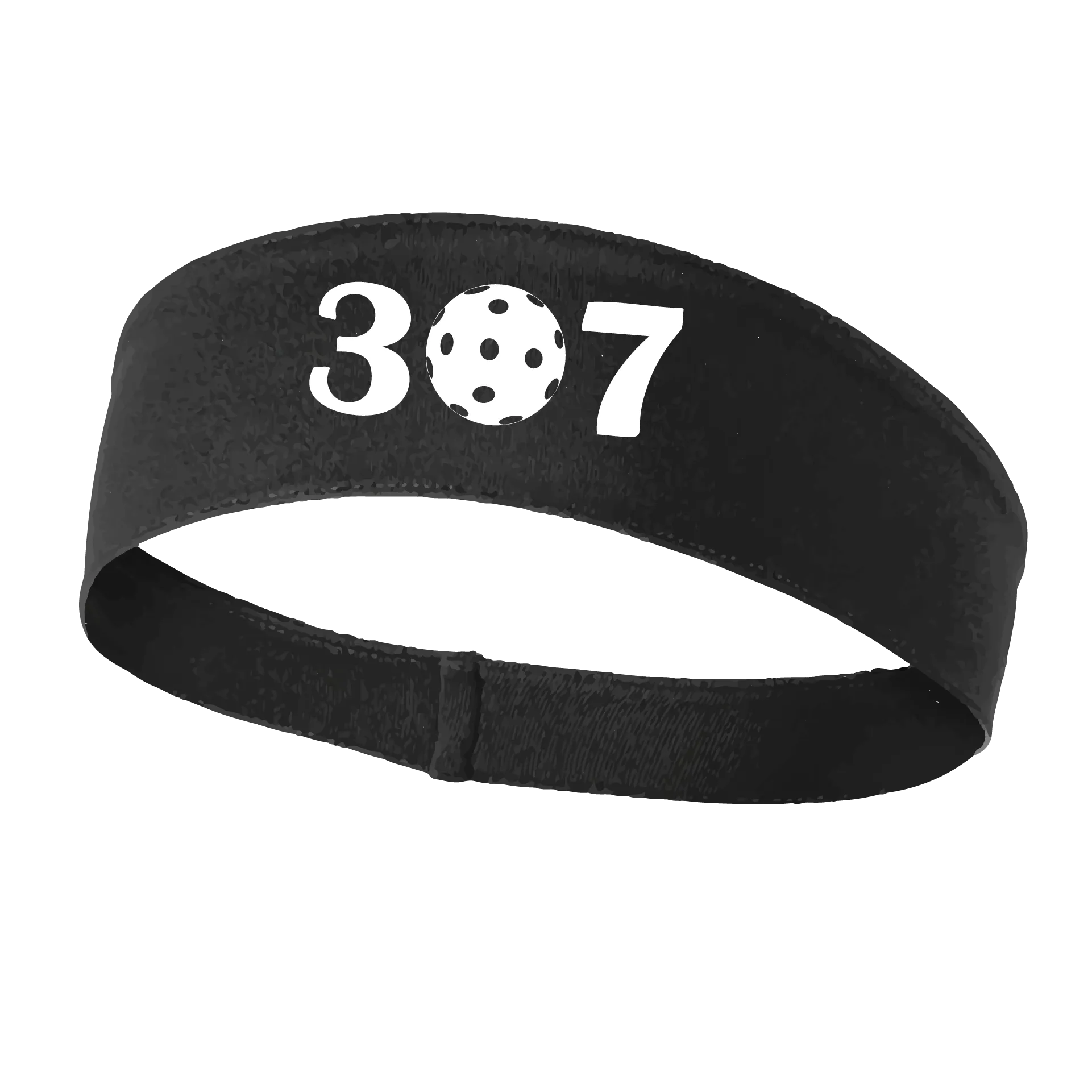 307 Wyoming Pickleball Club | Pickleball Headband | 100% Polyester