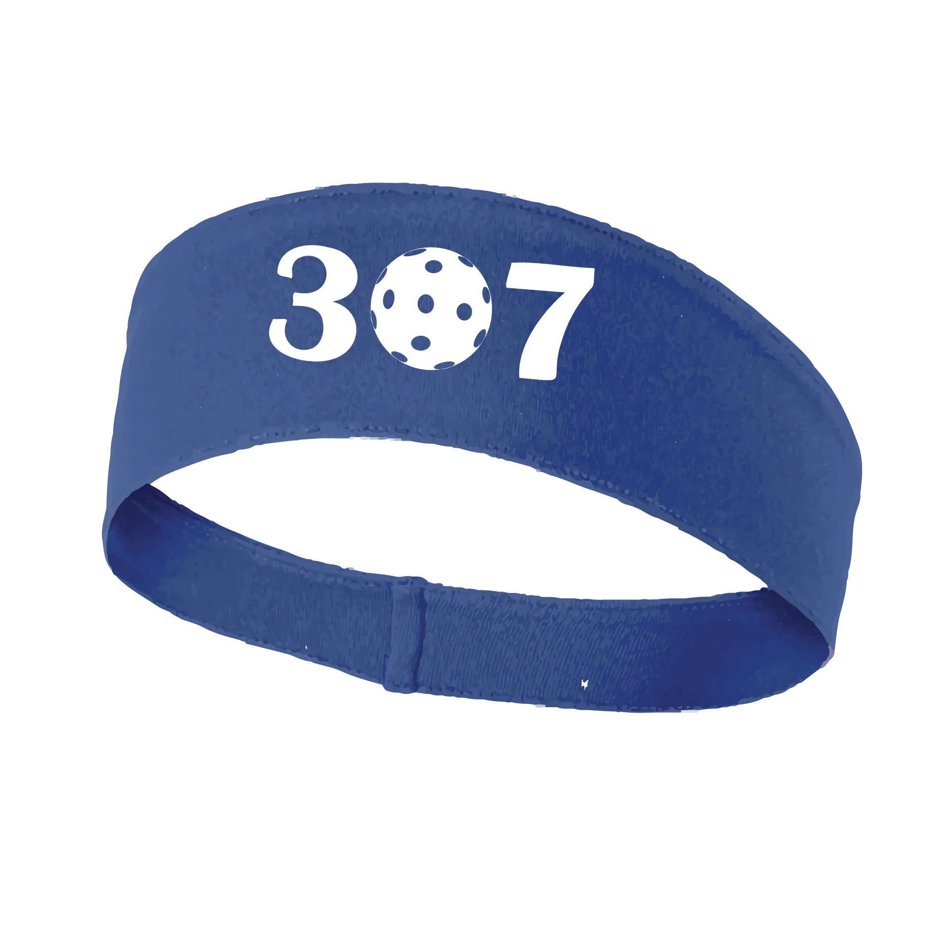 307 Wyoming Pickleball Club | Pickleball Headband | 100% Polyester