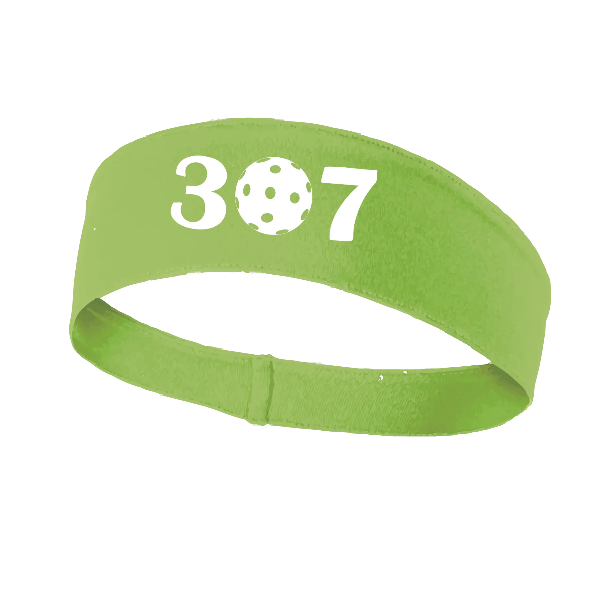 307 Wyoming Pickleball Club | Pickleball Headband | 100% Polyester