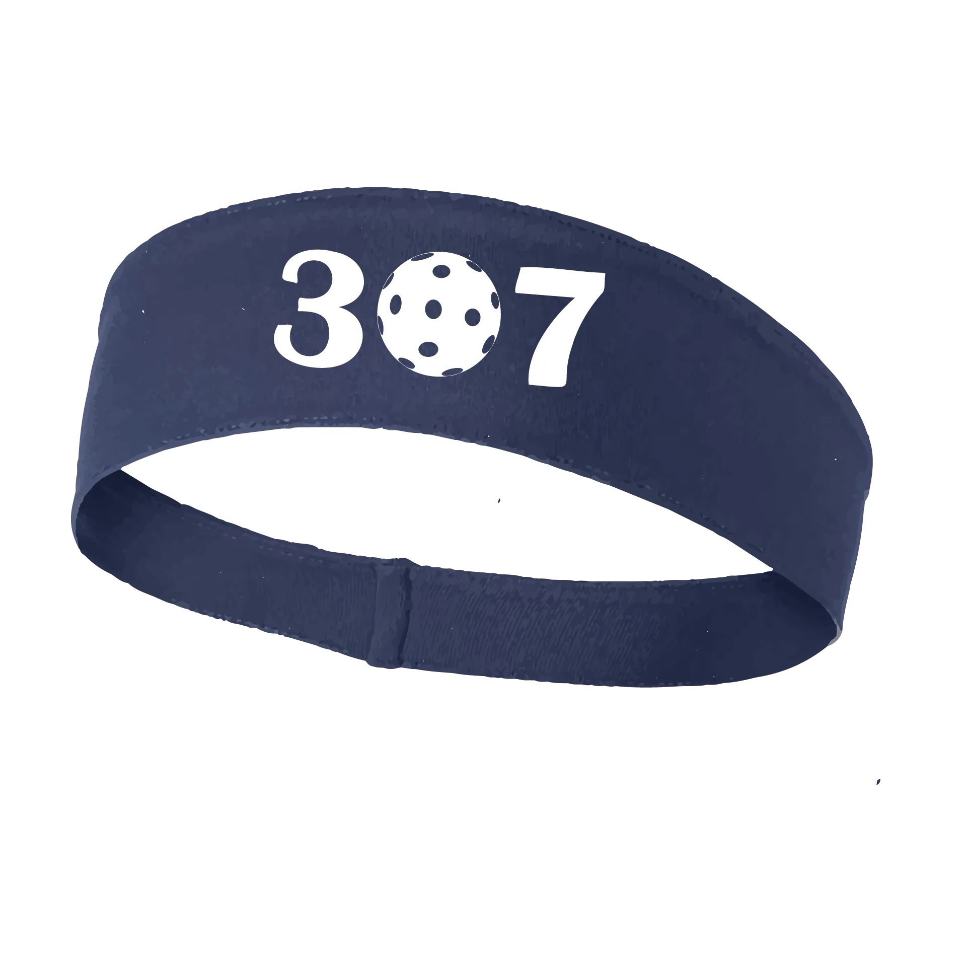 307 Wyoming Pickleball Club | Pickleball Headband | 100% Polyester