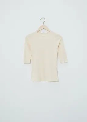 3/4 Sleeve Tee Shirts — Cream