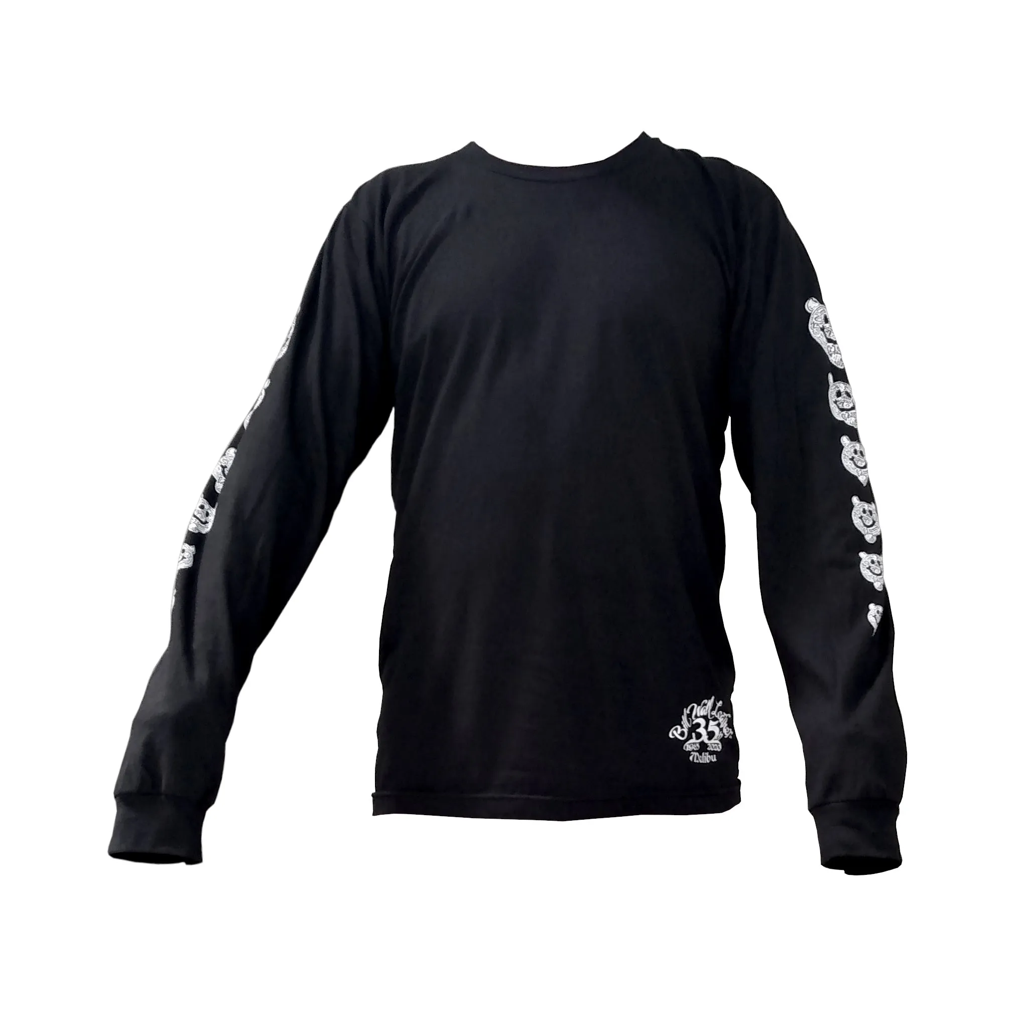 35th Anniversary Graffiti Happy Face Long Sleeve T-shirt