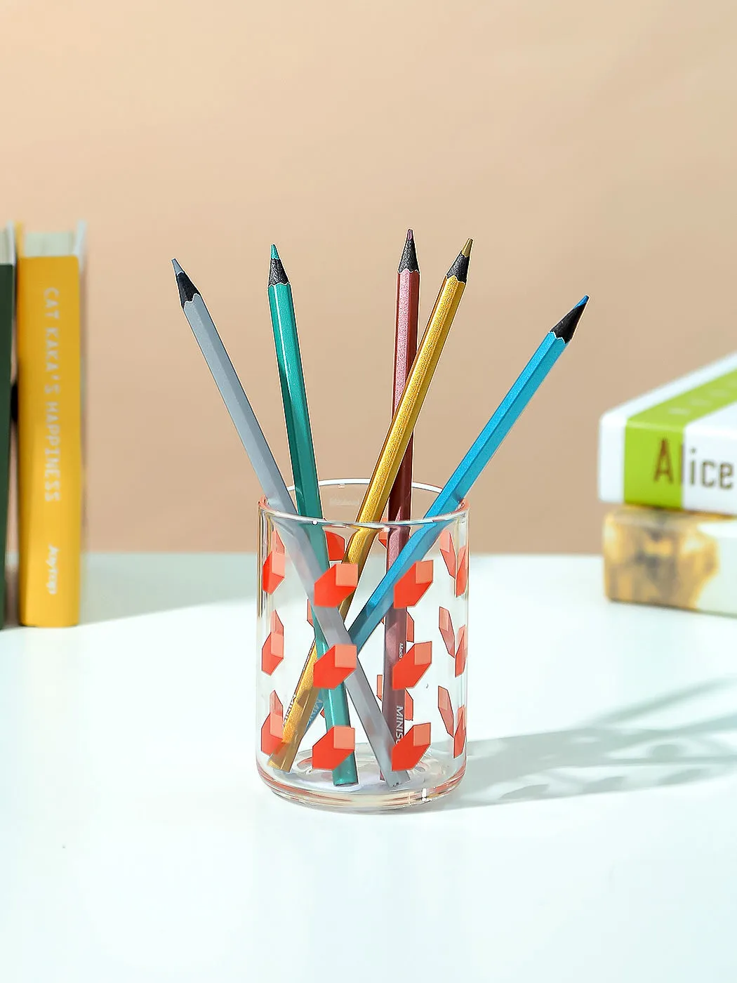 5 Metallic Colored Pencils-M002