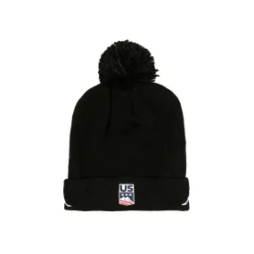 6Cento Flock P US Beanie - Black