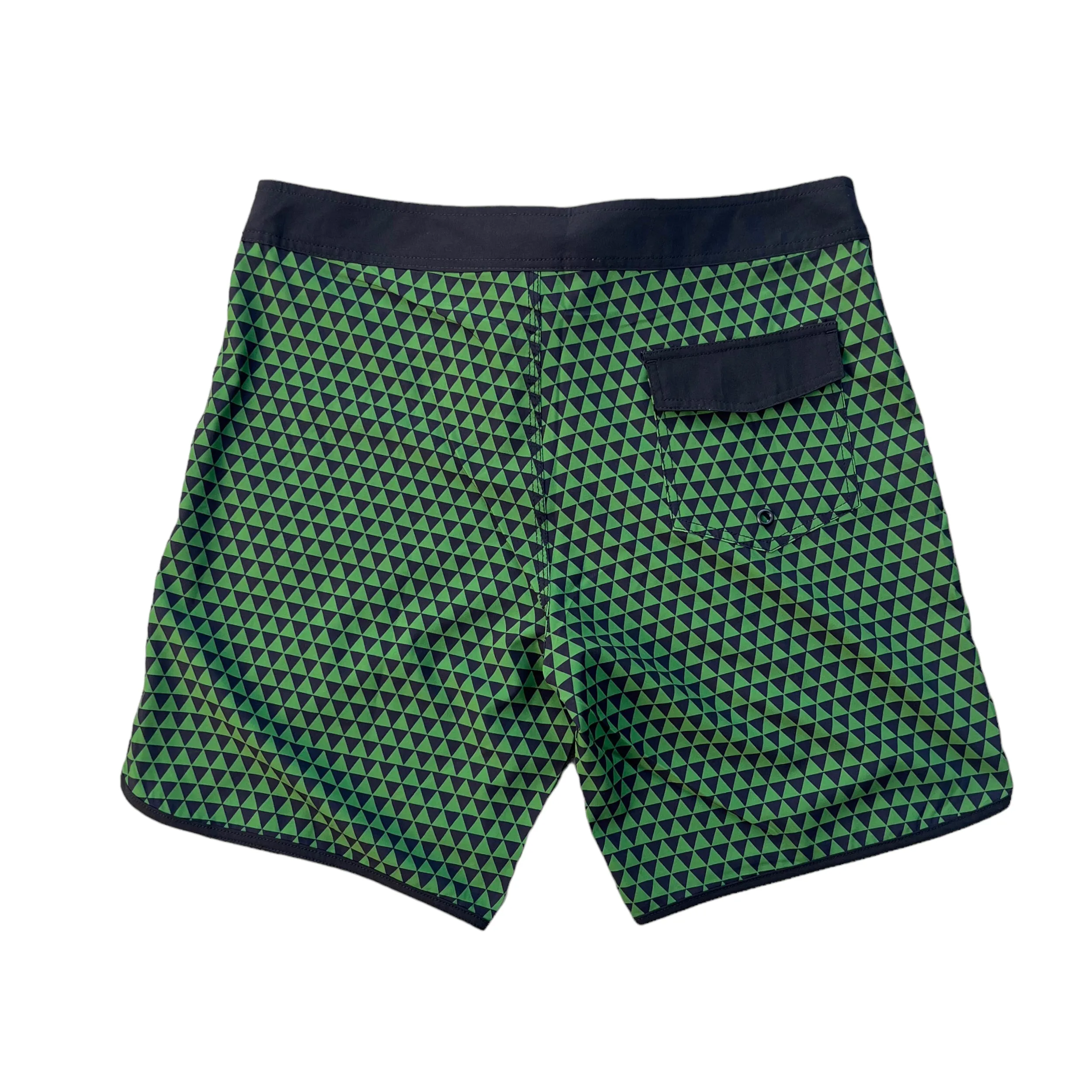 808ALLDAY Mens Green Tri Loc Boardshorts