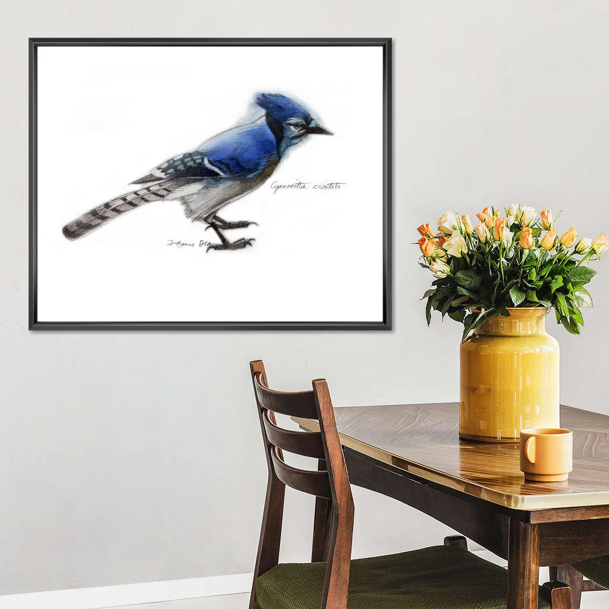 A Blue Jay Wall Art