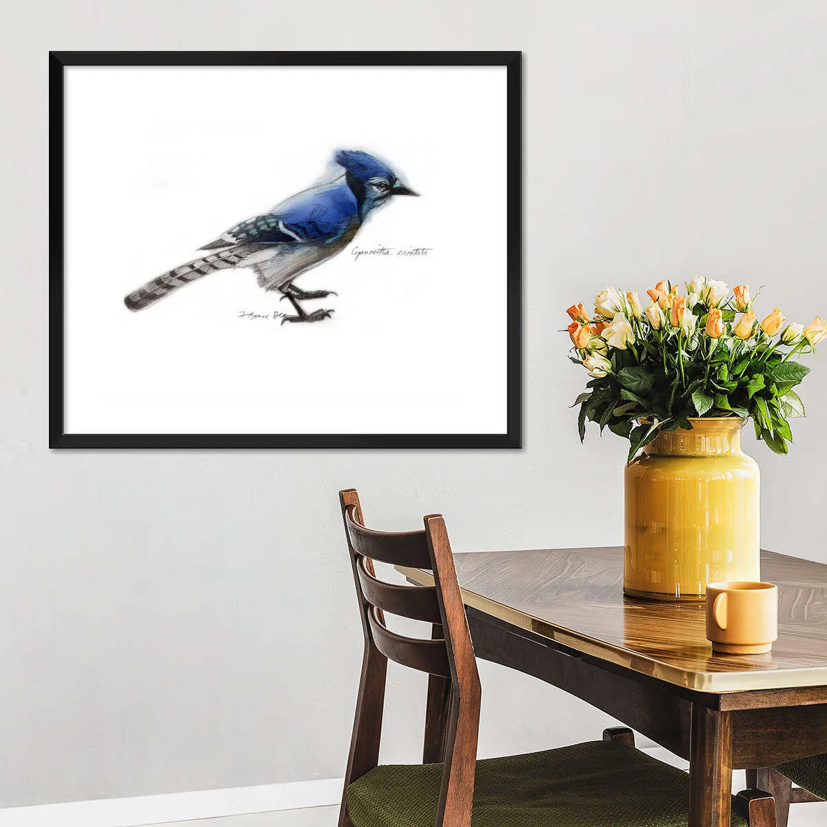 A Blue Jay Wall Art