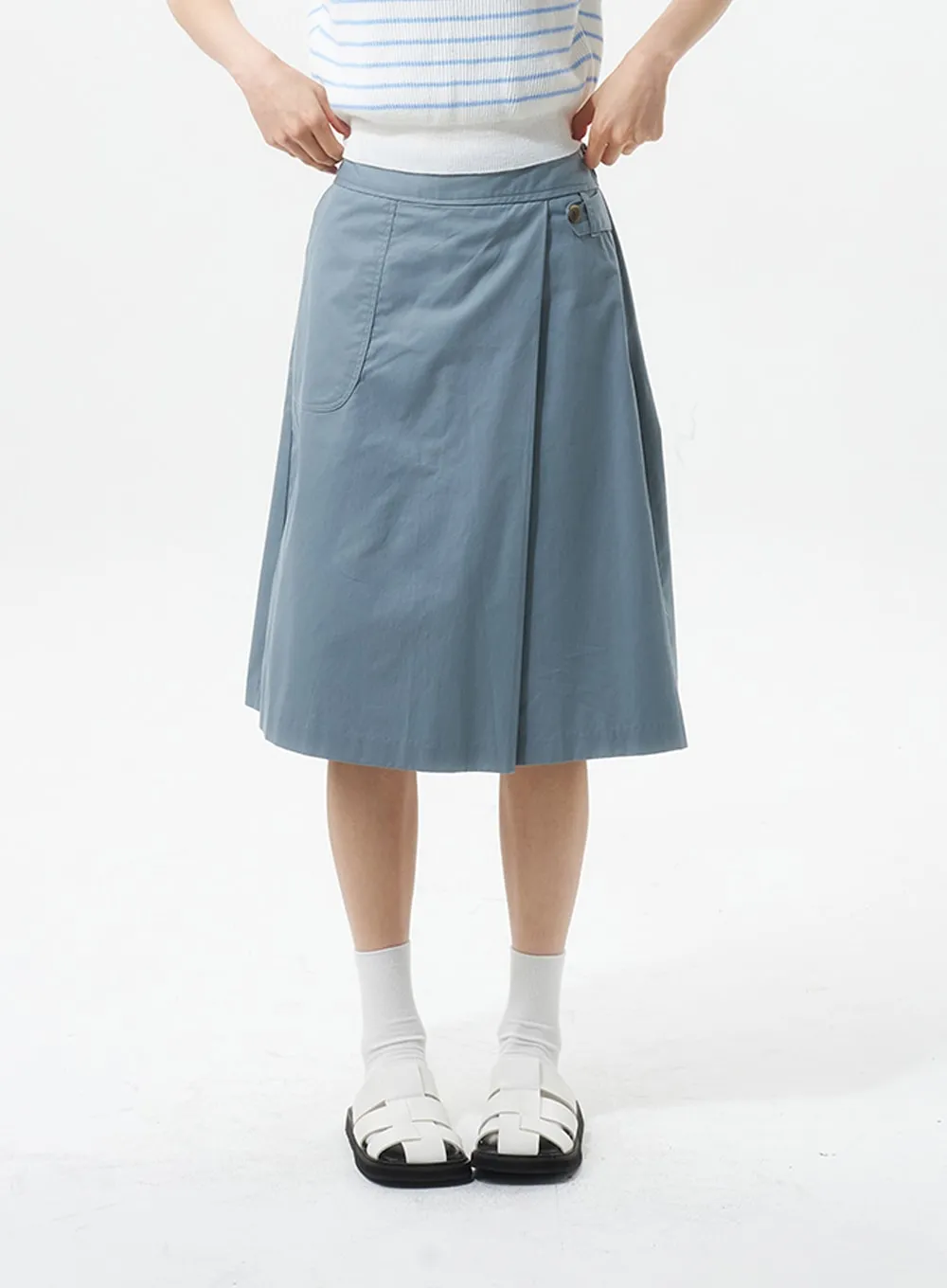 A-Line Midi Skort IU326