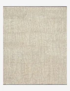 Acala Hand-Knotted Wool-Blend Rug