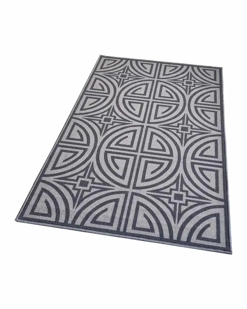 Acient Greek Anti- Slip Nylon Area Rug | 3 x 5 Ft