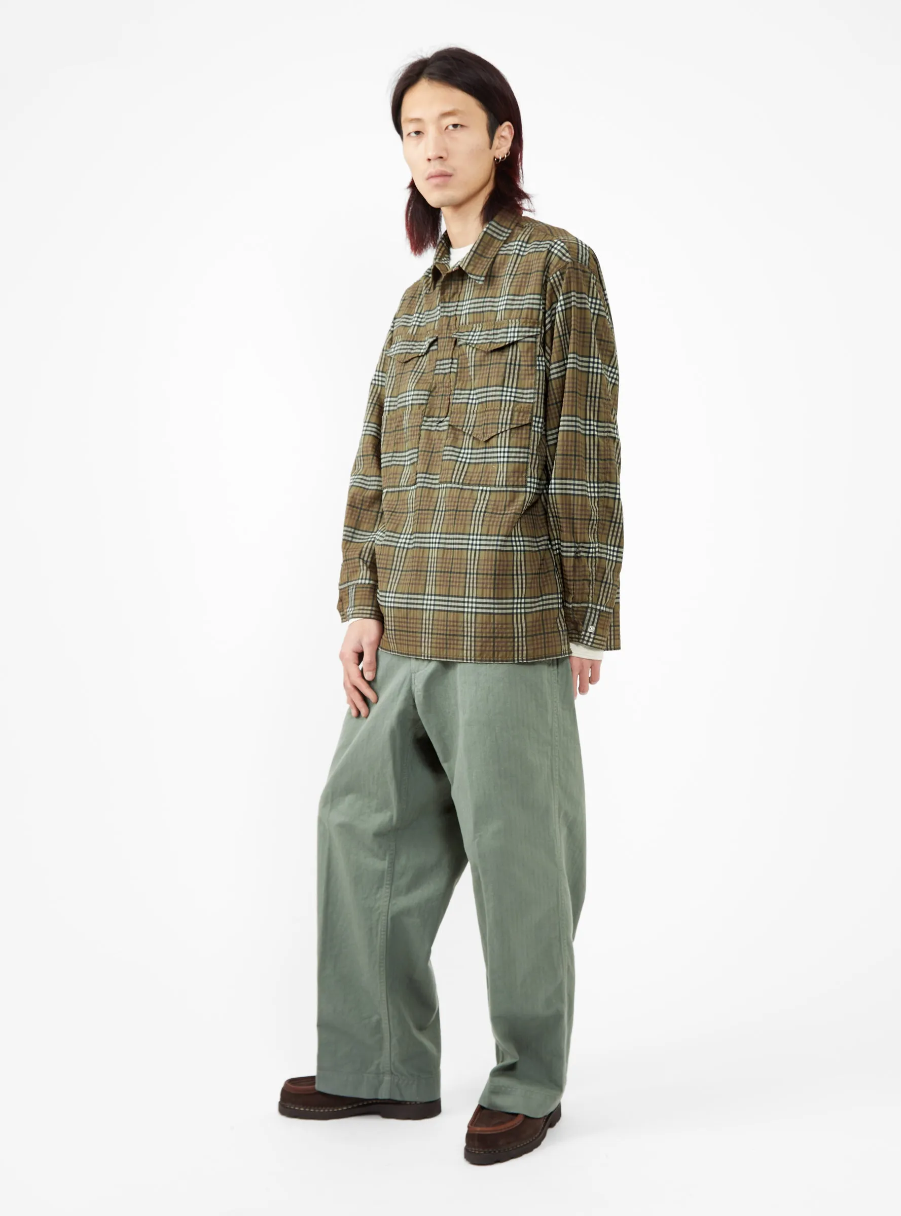 Adventure Shirt III Olive Check