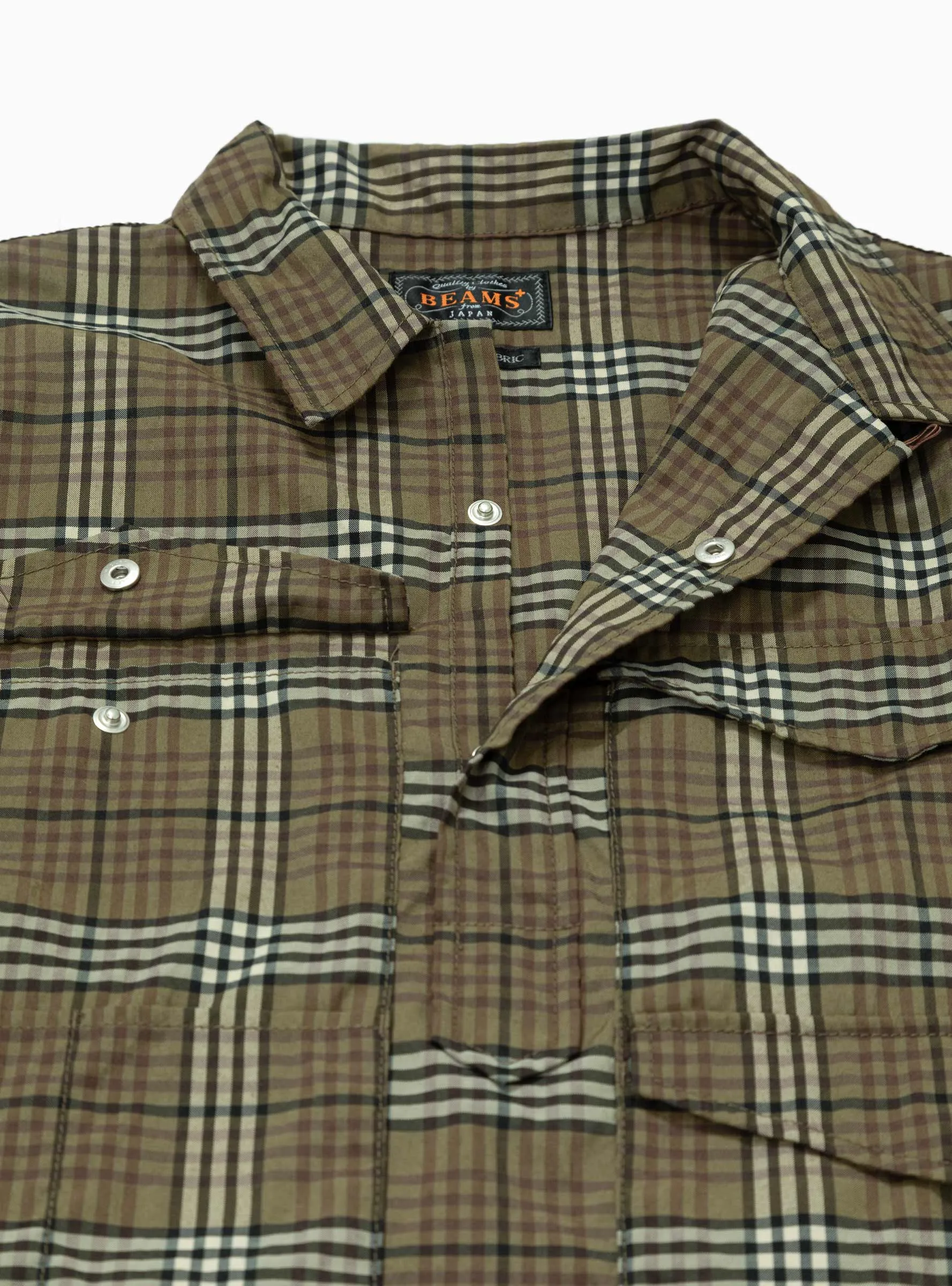 Adventure Shirt III Olive Check