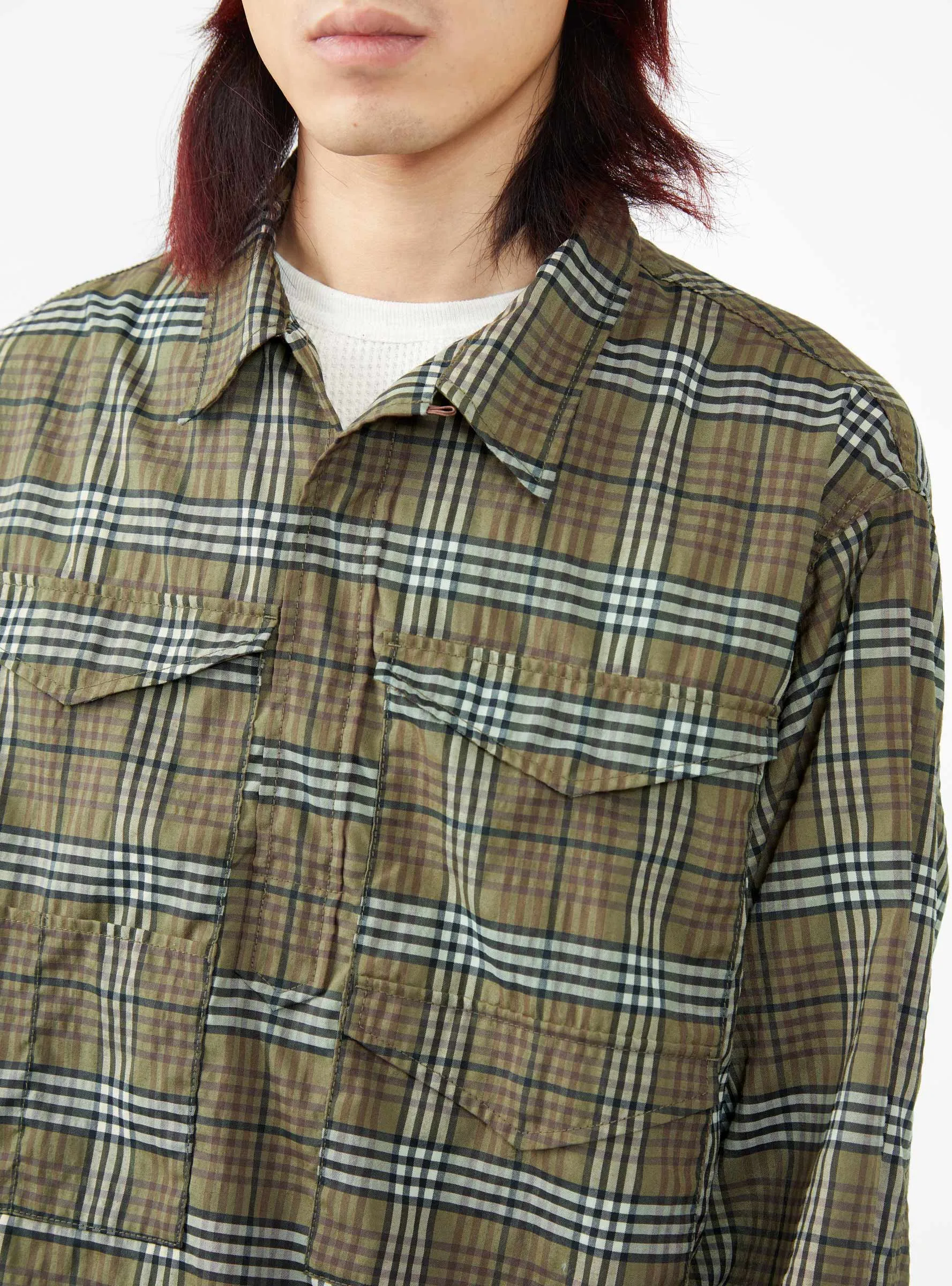 Adventure Shirt III Olive Check