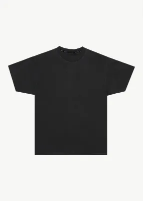 AFENDS Mens Foundation - Boxy Fit Tee - Stone Black