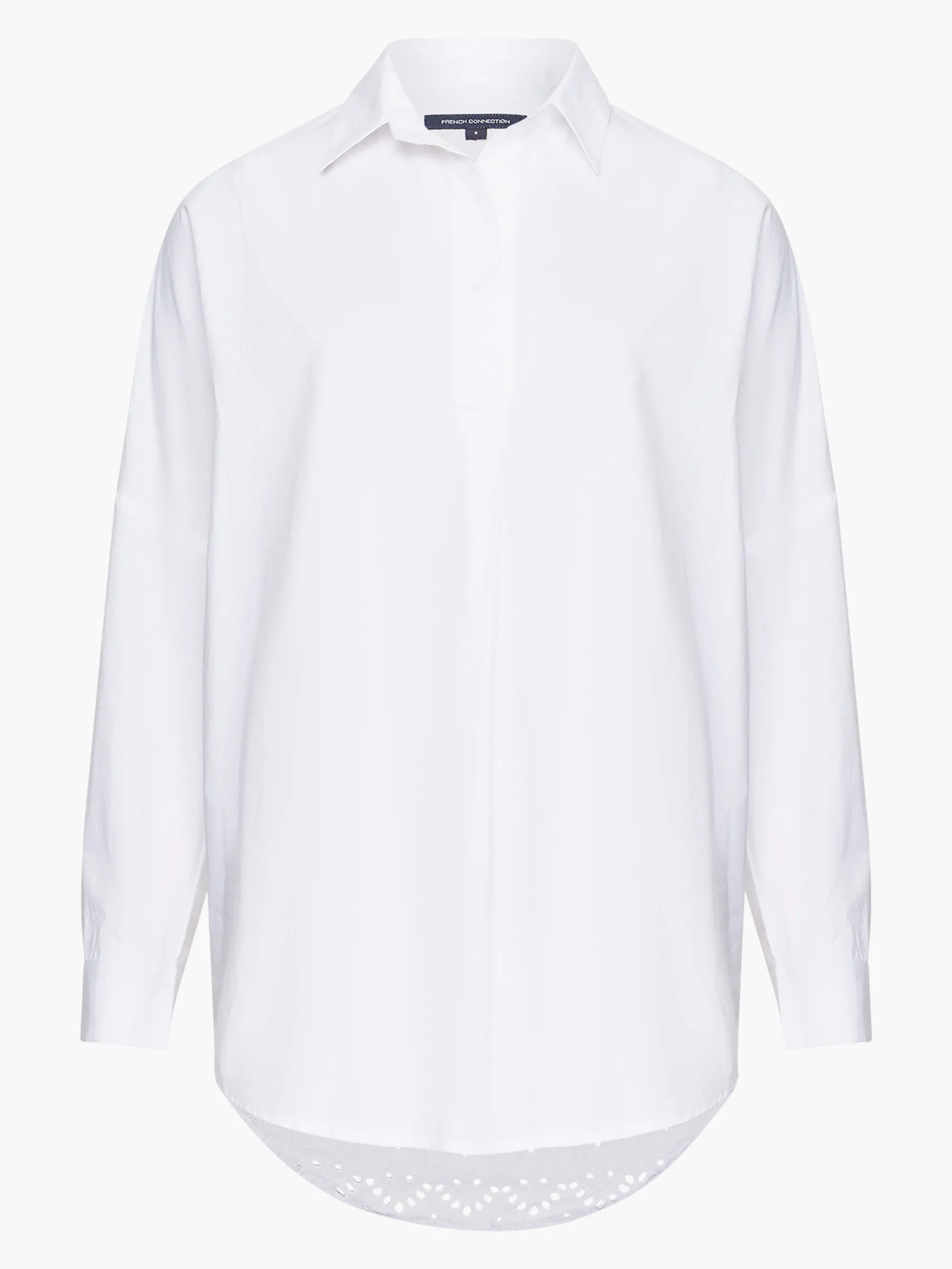 Appelona Broderie Anglaise Back Popover Shirt