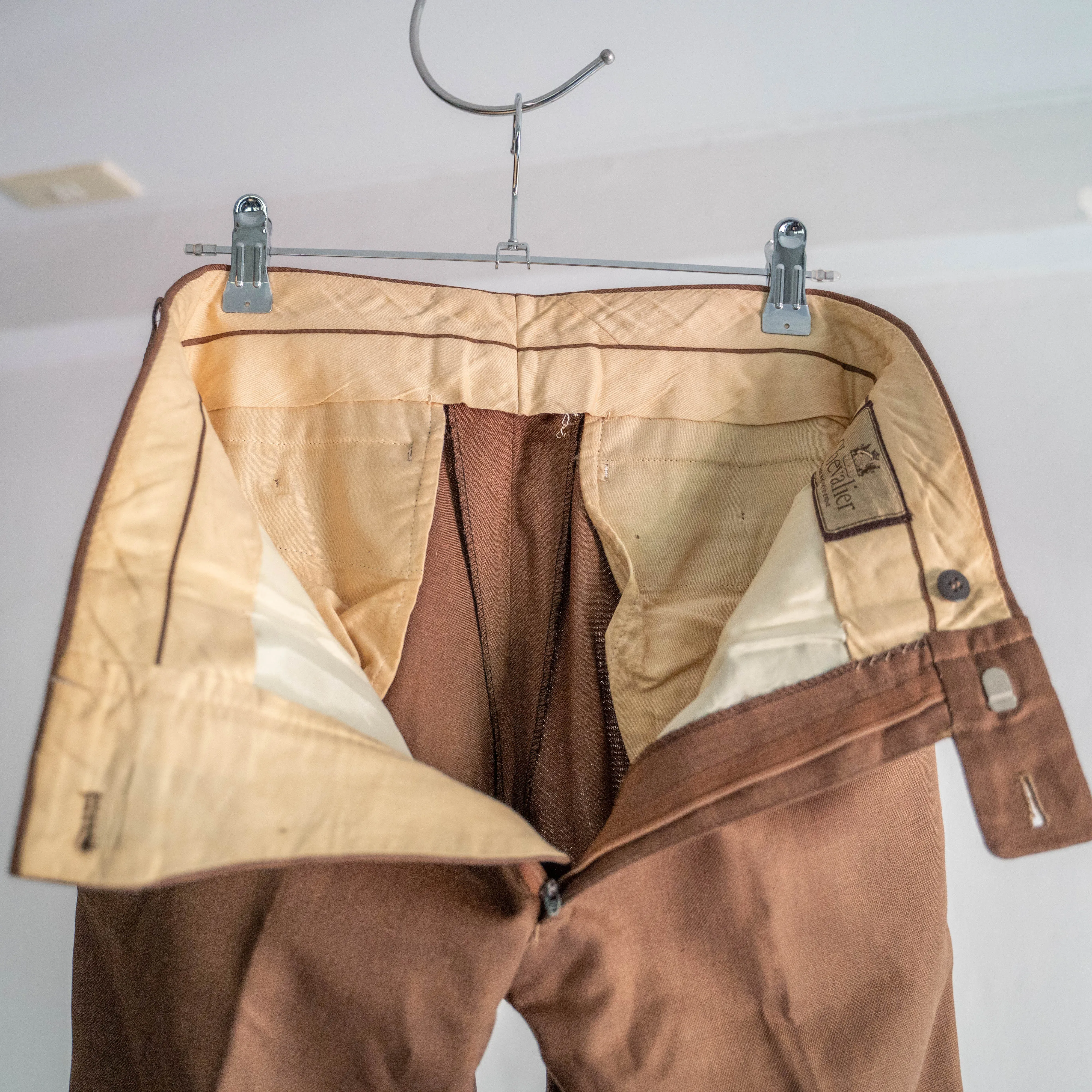 around 1980s japan vintage brown slacks