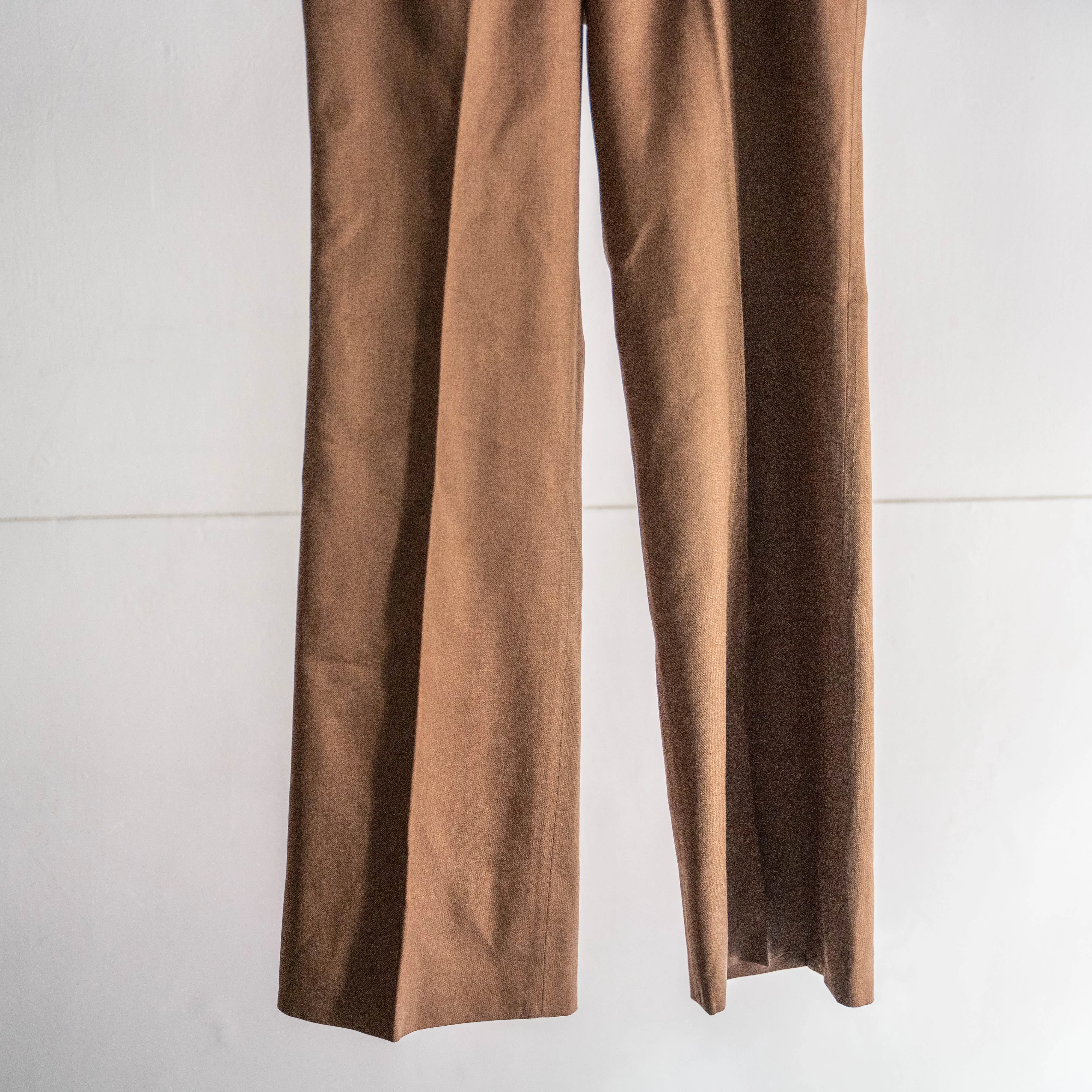 around 1980s japan vintage brown slacks