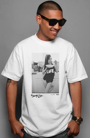 Ashley Vee x Adapt :: Good Morning (Men's White Tee)