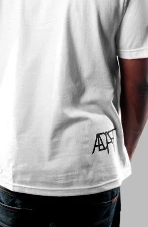 Ashley Vee x Adapt :: Good Morning (Men's White Tee)