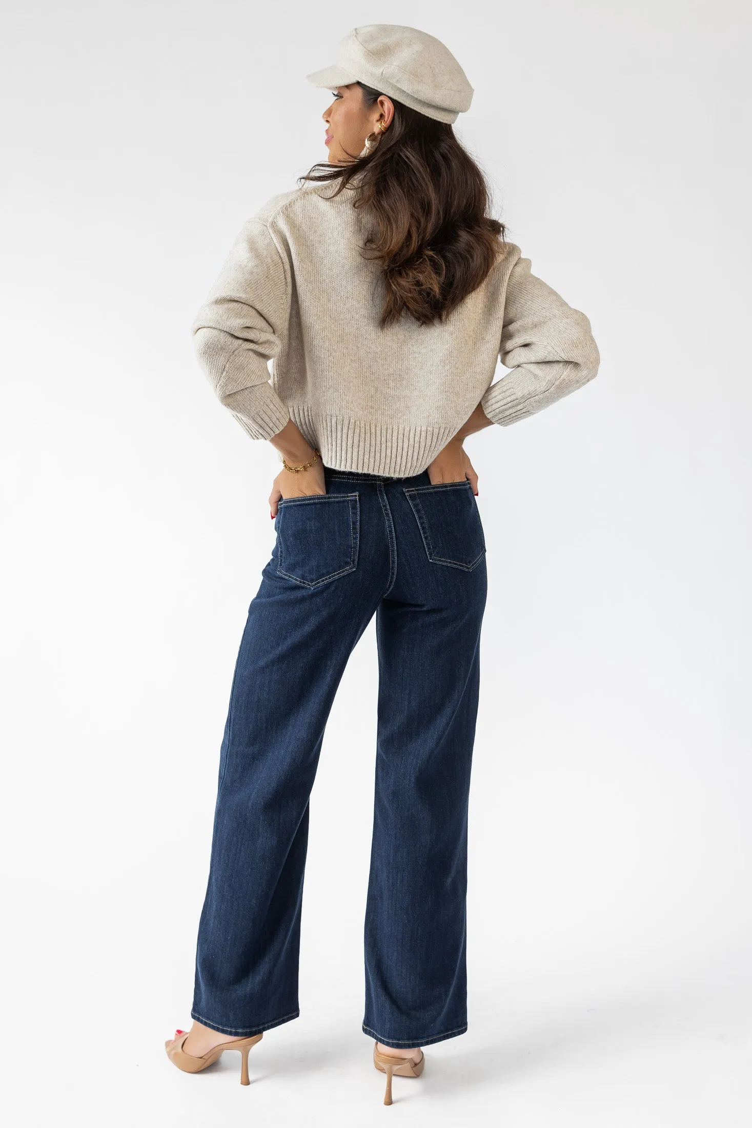 ASTR The Label Fiala Oatmeal Sweater