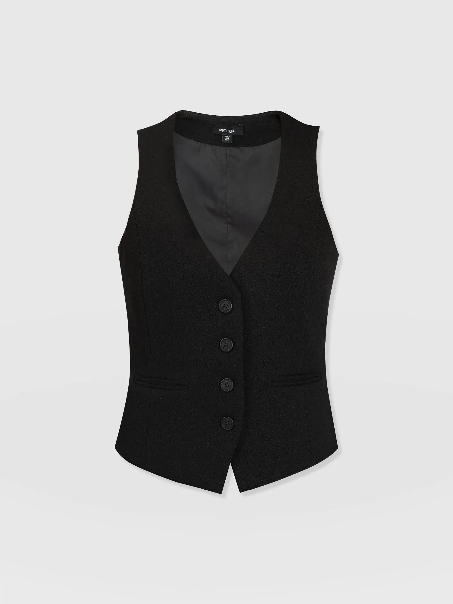 Astrid Waistcoat - Black