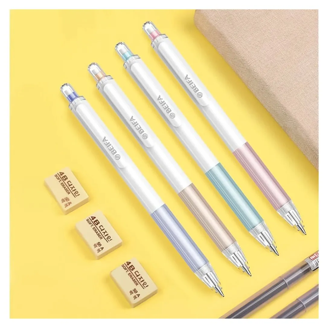 Beifa Simple Superior Mechanical Pencil with Silicon Soft Grip