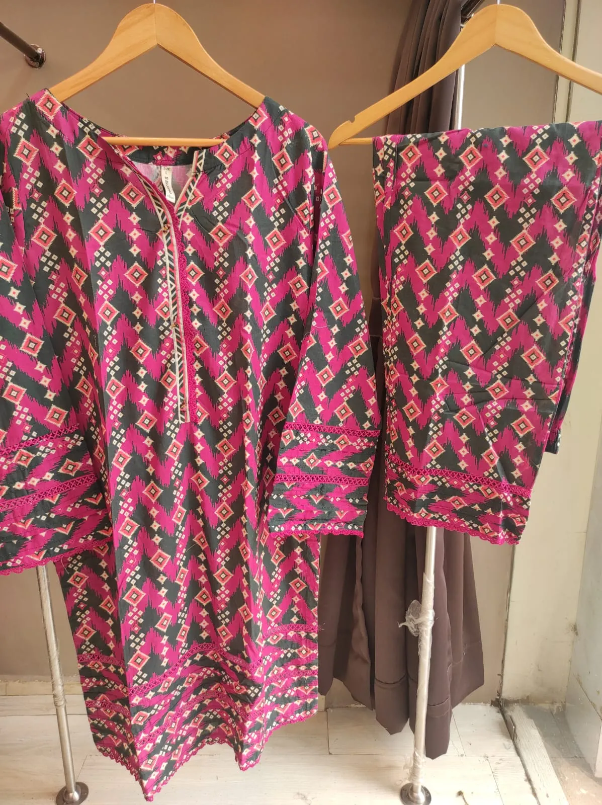 Bin Saeed Lawn Co ord Set