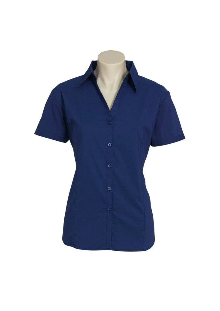 Biz Corporate Women's Metro Short Sleeve Shirt LB7301