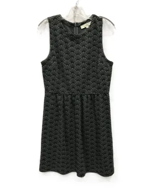 Black & Grey Dress Casual Short By Loft, Size: M