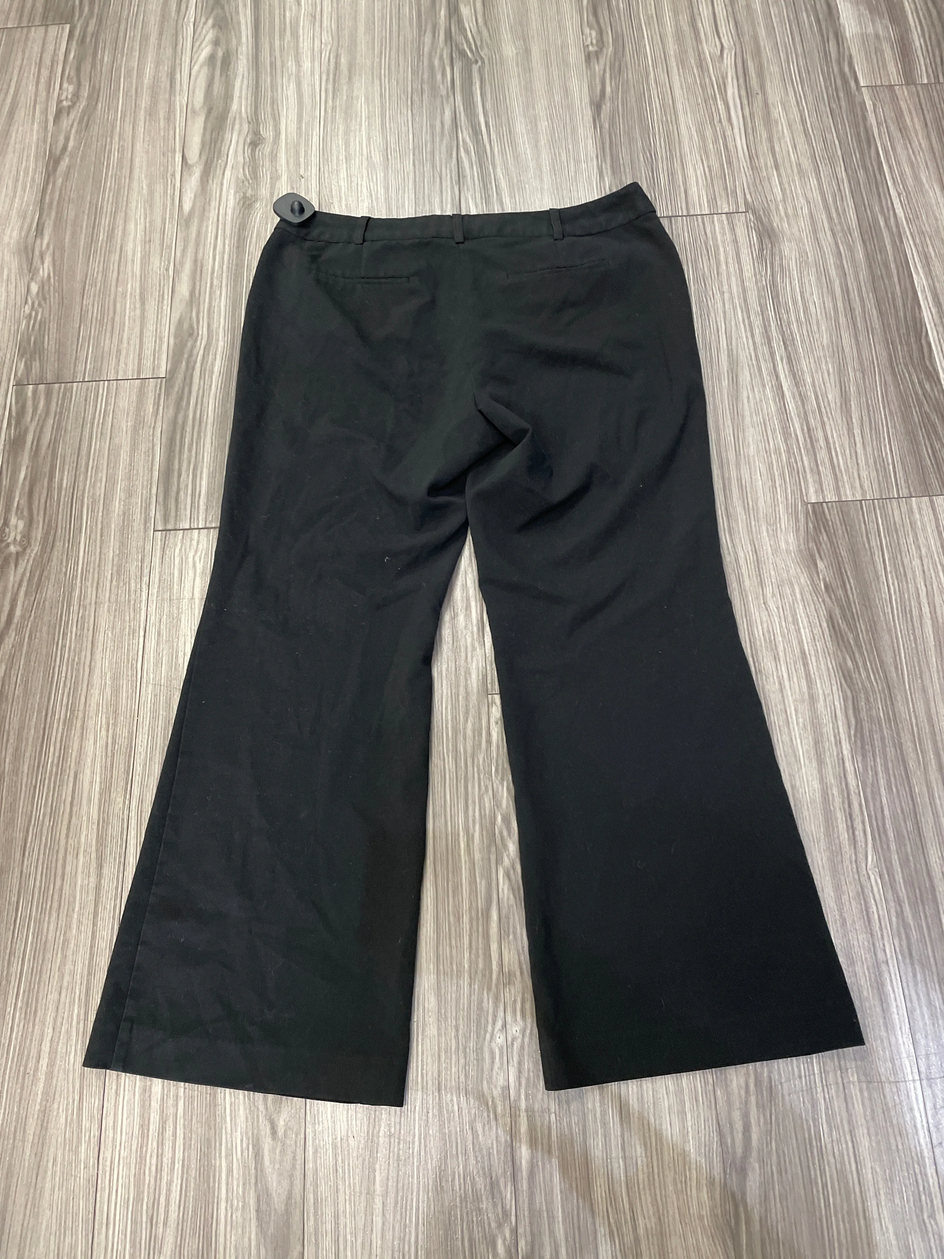 Black Pants Dress Clothes Mentor, Size 14petite