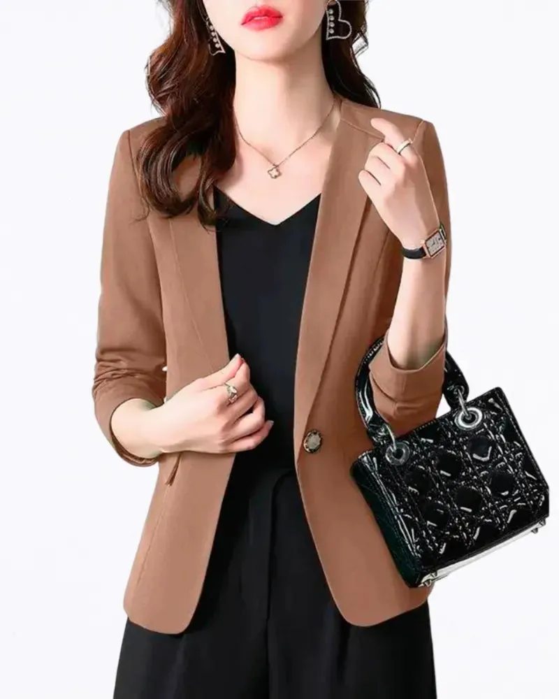 Blazer Feminino Social Slim