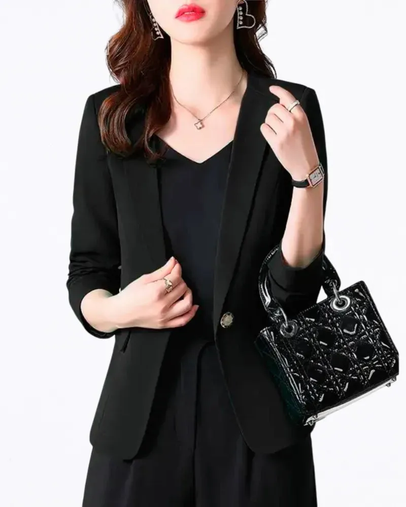 Blazer Feminino Social Slim