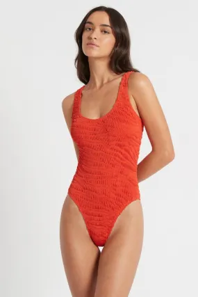 Bond-eye Madison One Piece - Coral Tiger