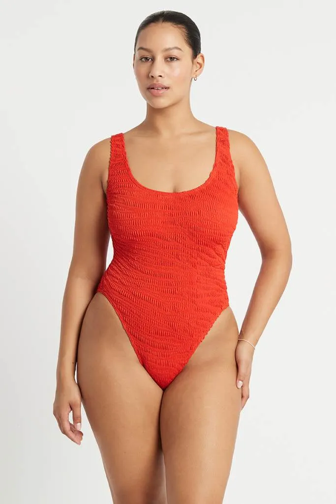 Bond-eye Madison One Piece - Coral Tiger