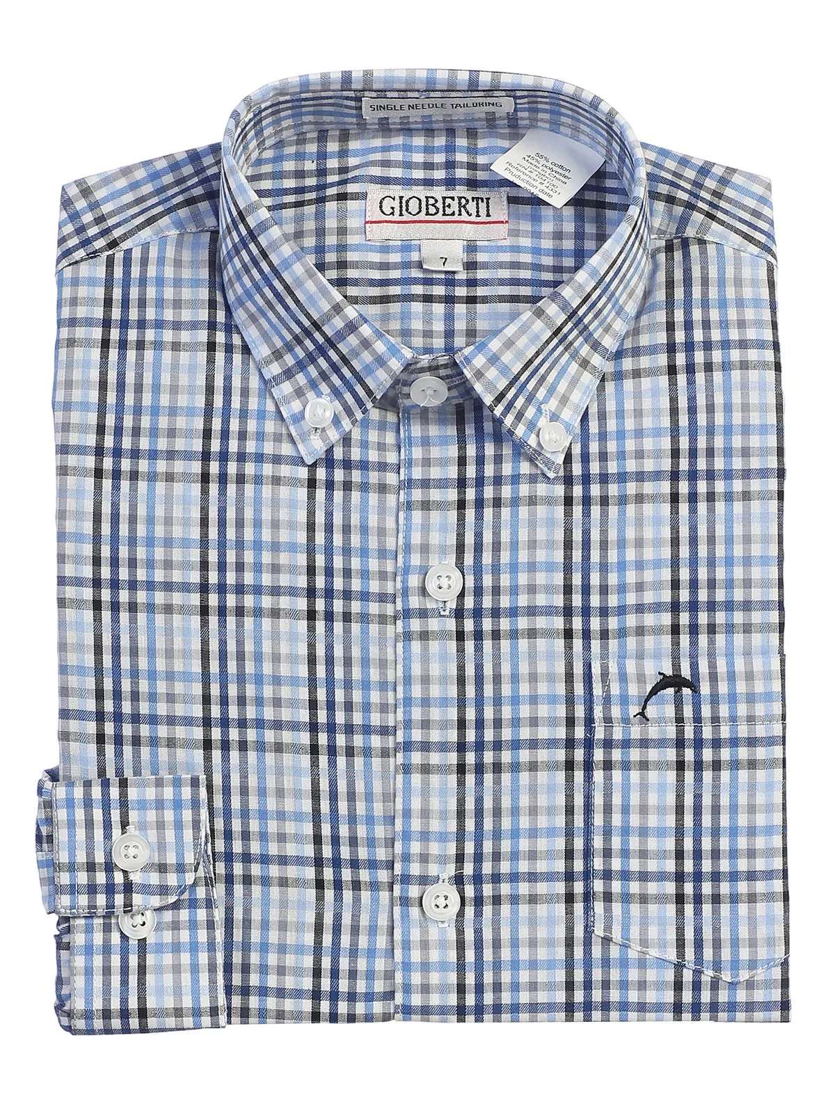 Boy's Stripe Dress Shirt