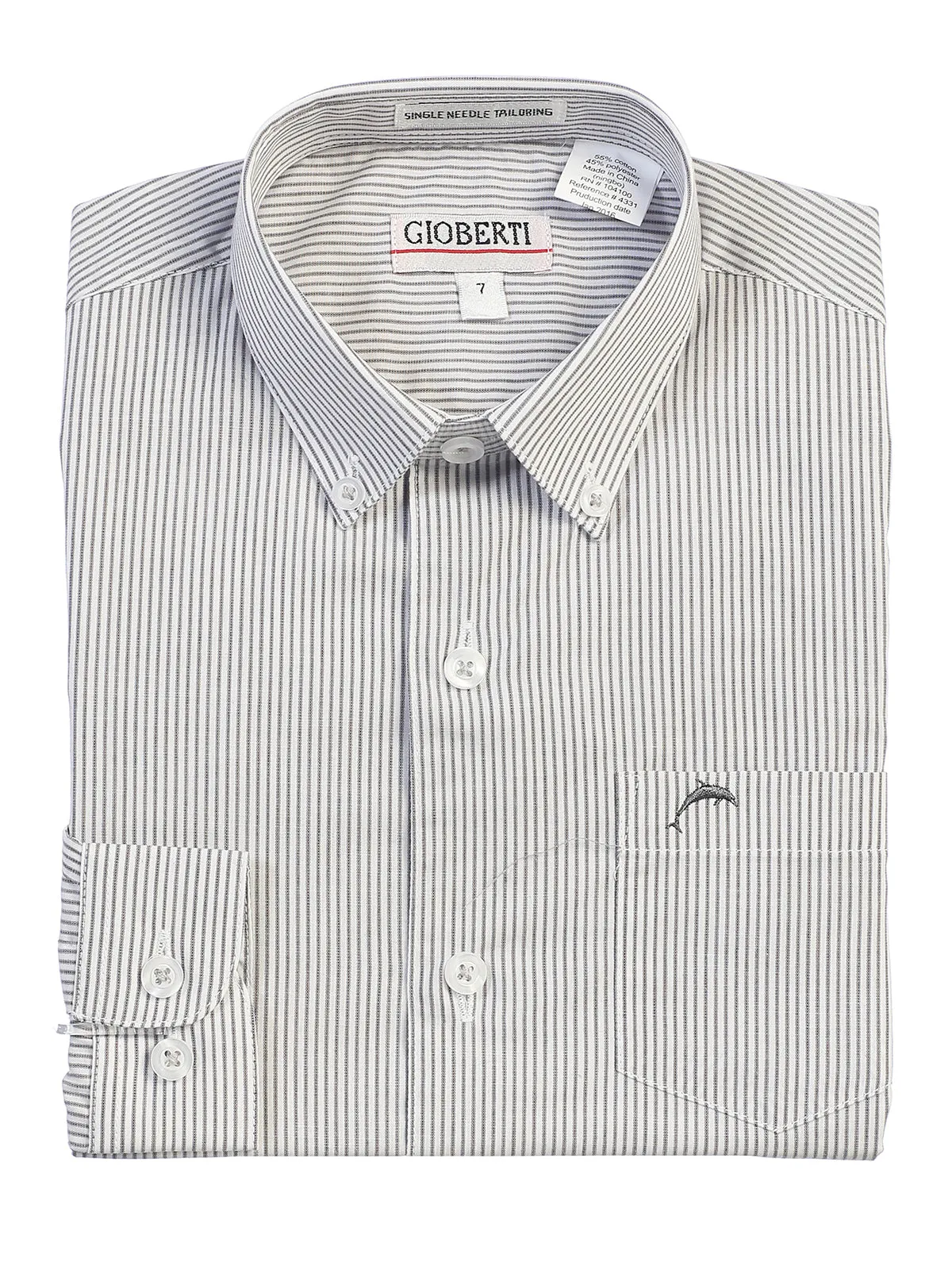 Boy's Stripe Dress Shirt