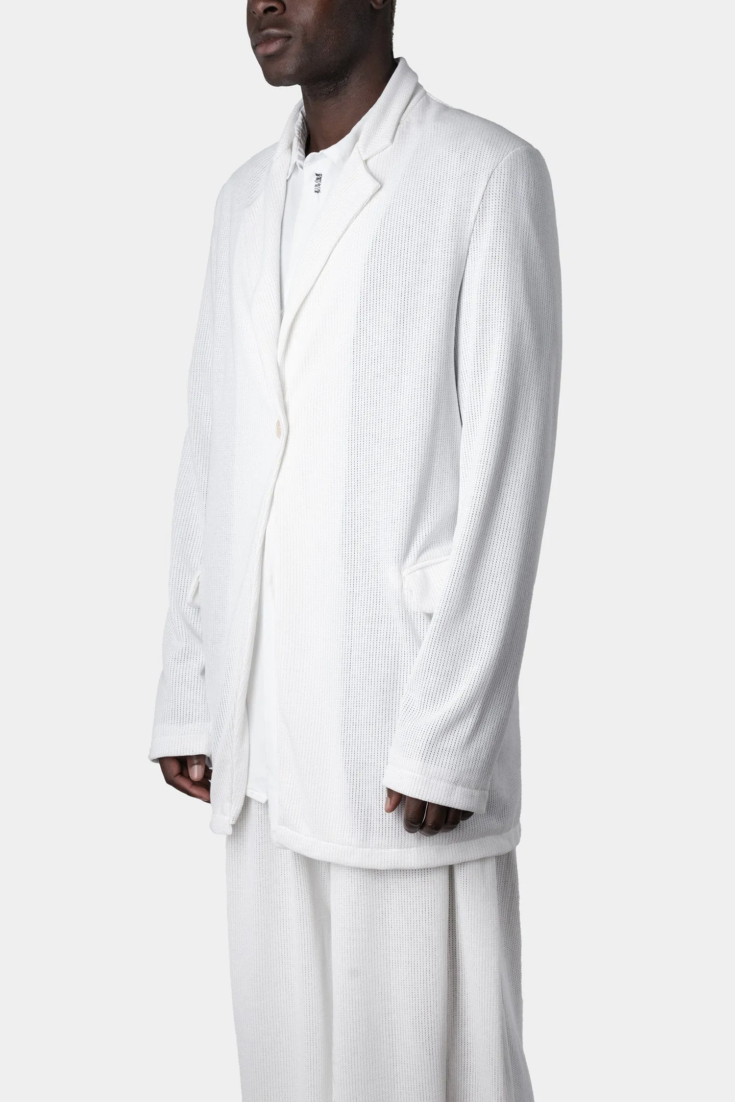 Breathing blazer, White