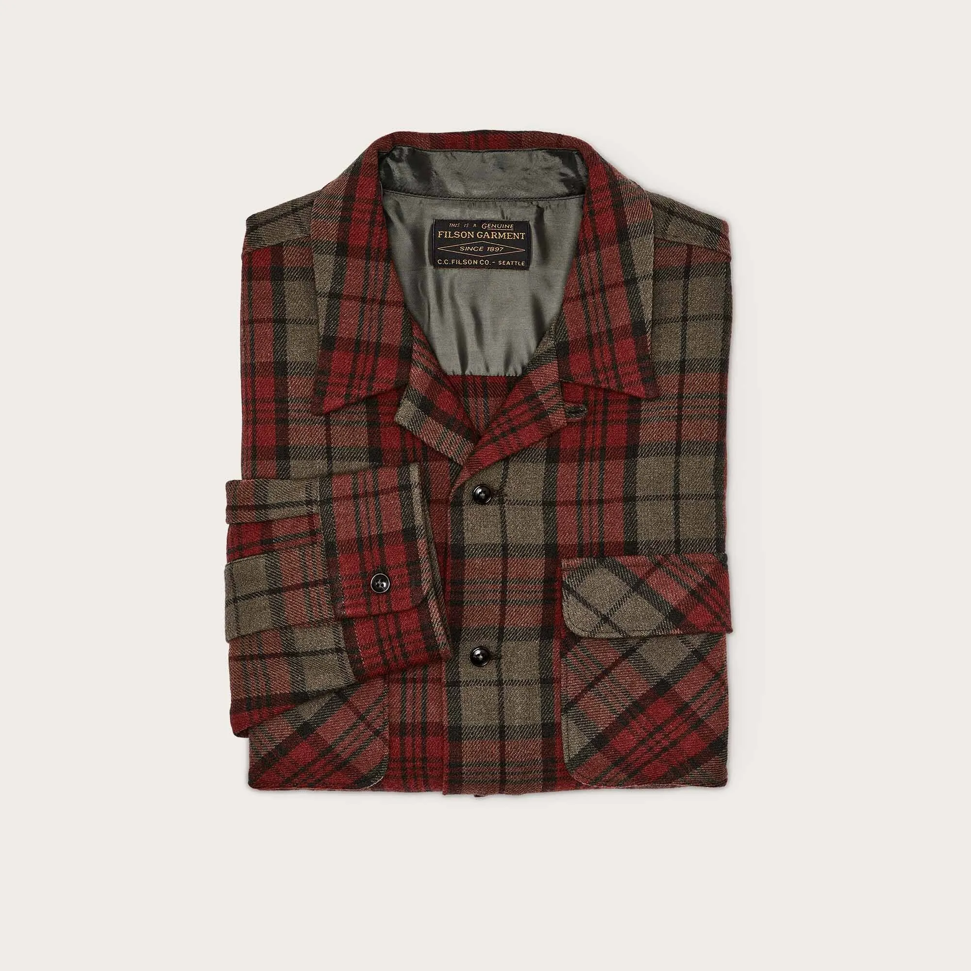 BUCKNER WOOL CAMP SHIRT