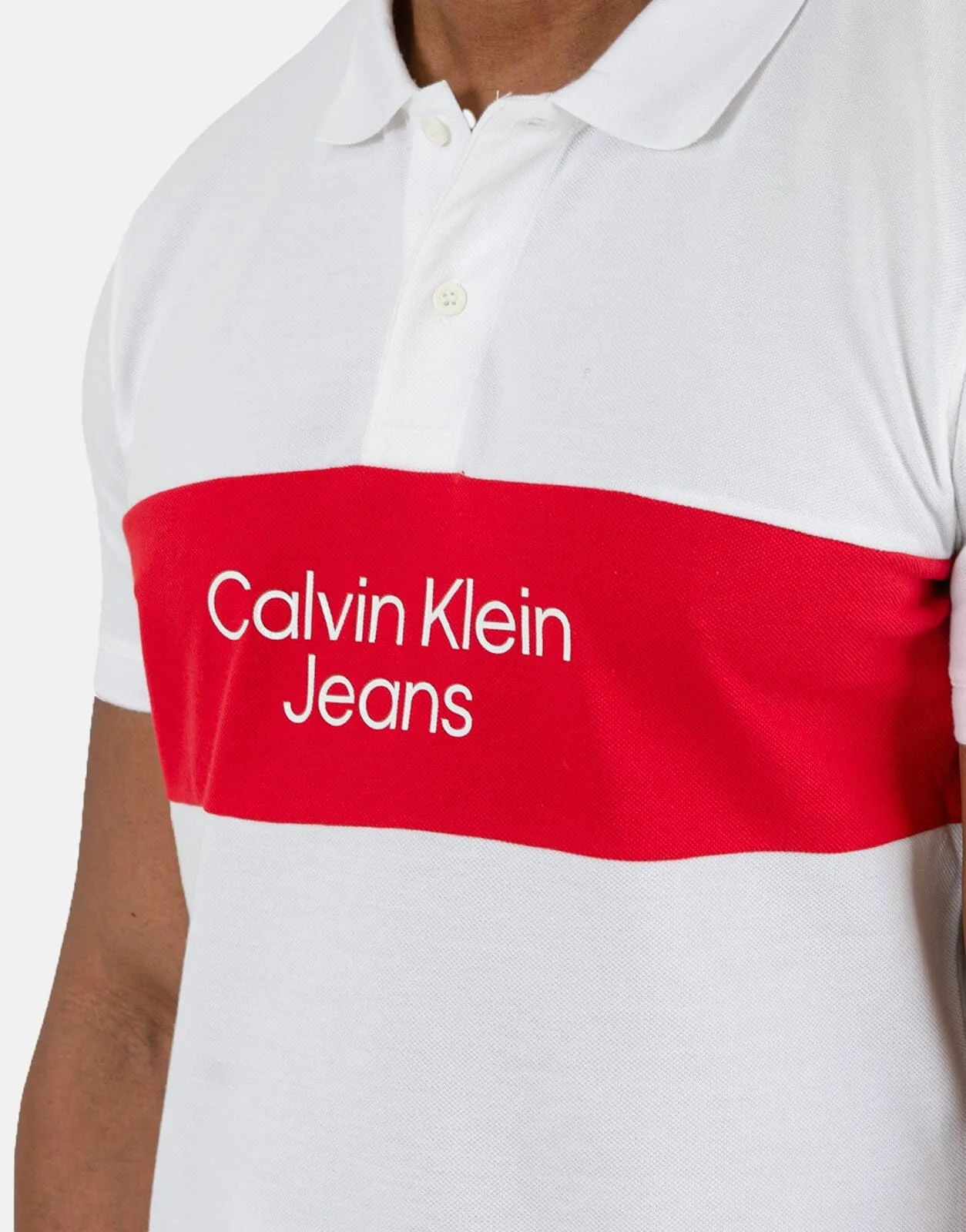 Calvin Klein Colorblock Polo Shirt