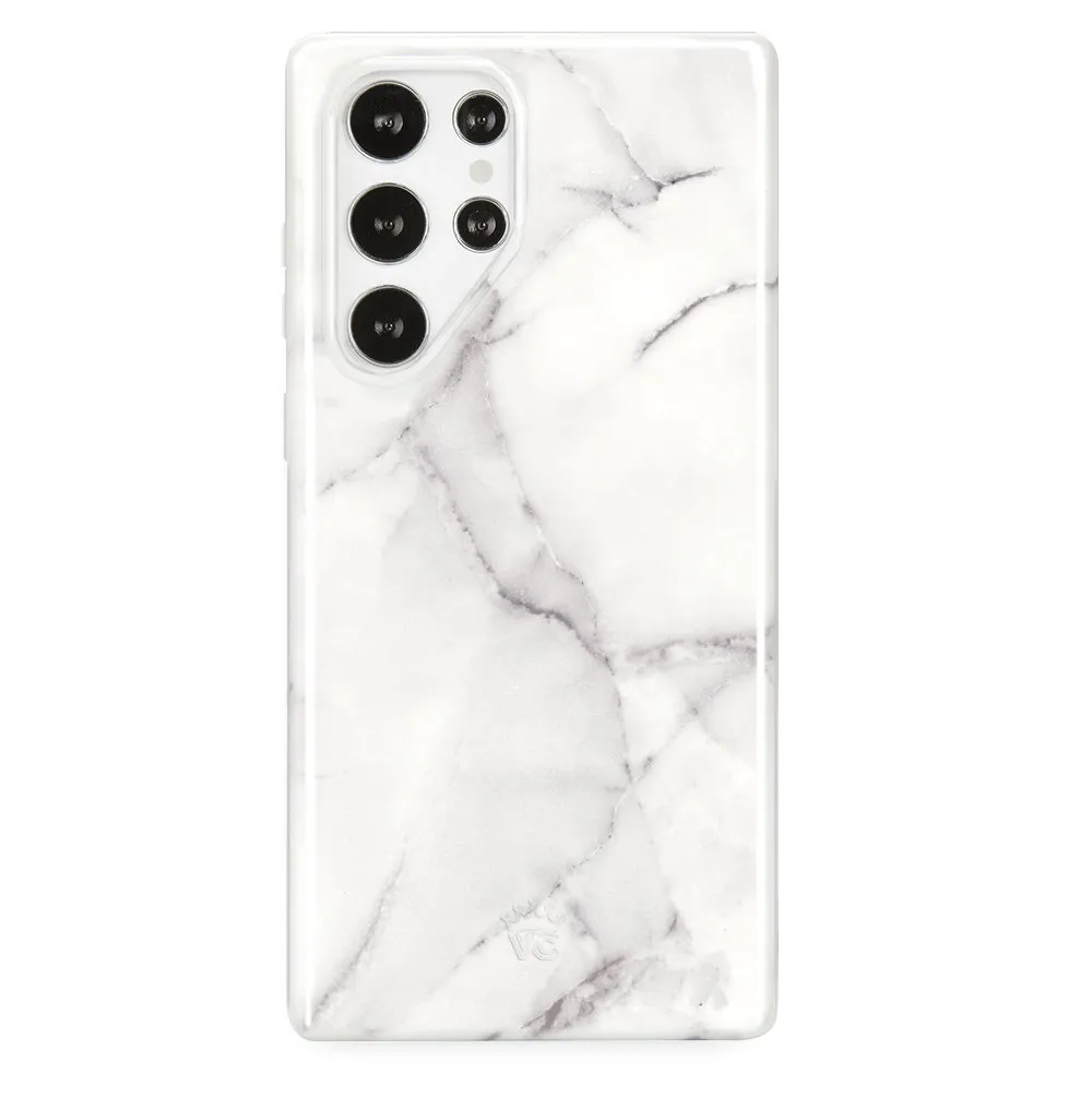 Carrara Marble Samsung Case