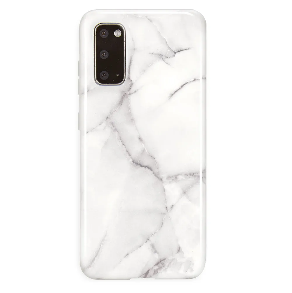 Carrara Marble Samsung Case