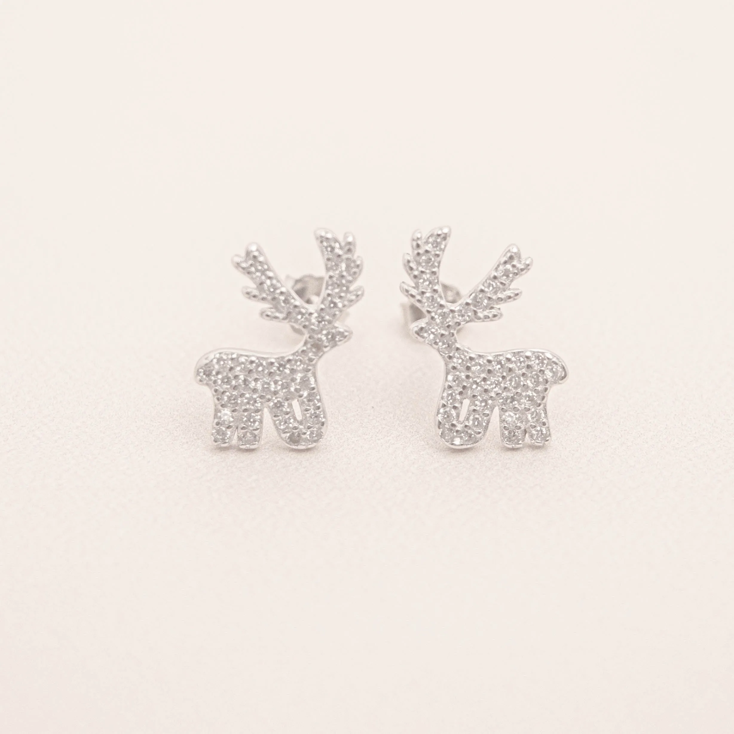 Christmas Theme Reindeer Earrings