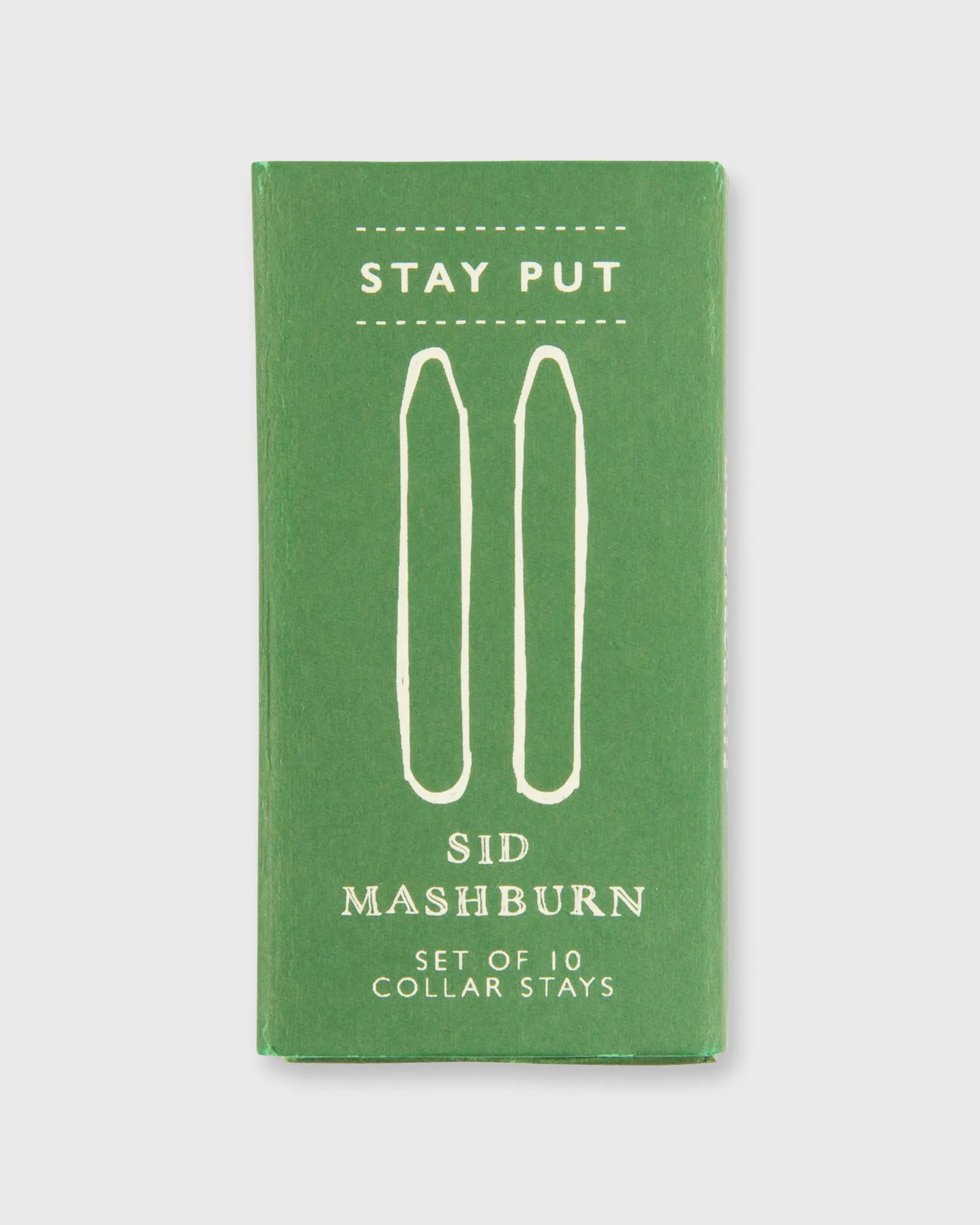 Collar Stays Set in Brass