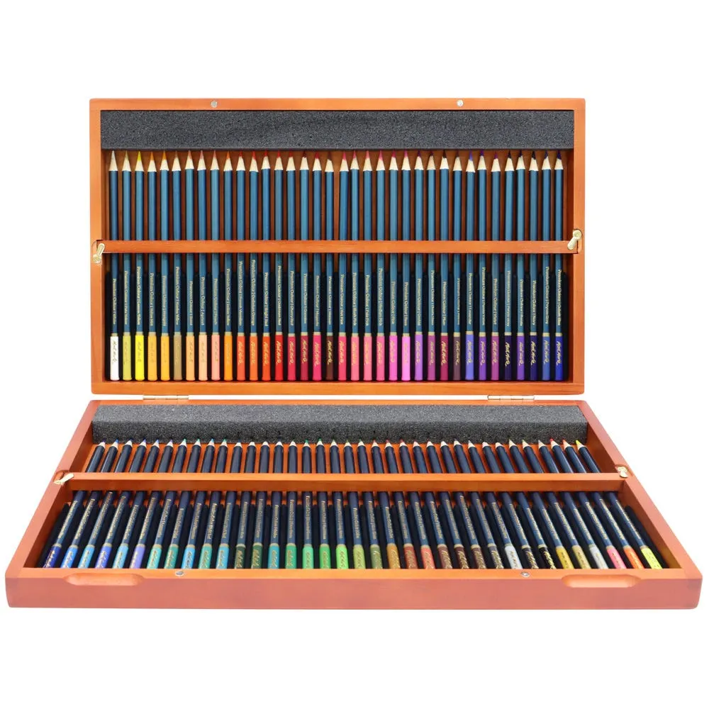 Colour Pencils Box Set Premium 72pc