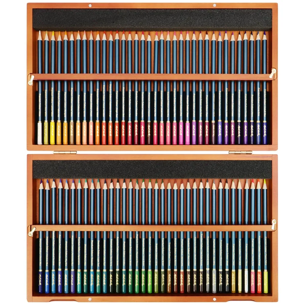 Colour Pencils Box Set Premium 72pc