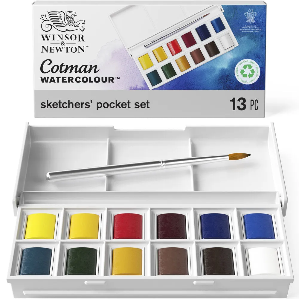 Cotman Watercolours Sketchers' Pocket Box